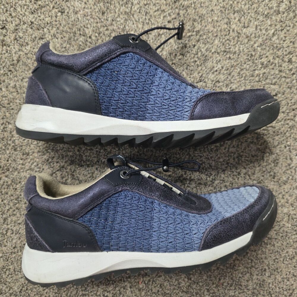 Jambu Harper Slip On Sneakers Size 8.5 Blue Mesh Lightweight Comfort